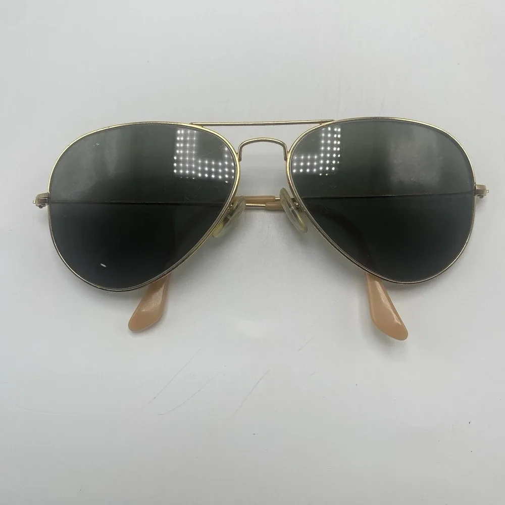 Coach Sunglasses Women FRAME ONLY Aviator Gold Brown 513